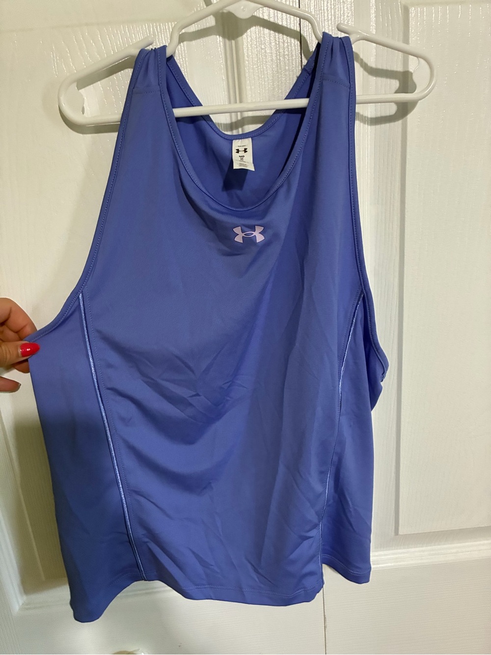Under Armour Women's Blueish Purple Athletic Tank Top size medium new with tags